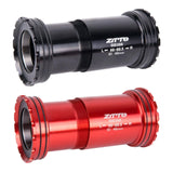 Maxbell Bike Bottom Bracket Compact for Outdoor Cycling Accessory Mountain Road Bike Black