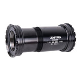 Maxbell Bike Bottom Bracket Compact for Outdoor Cycling Accessory Mountain Road Bike Black