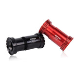 Maxbell Bike Bottom Bracket Compact for Outdoor Cycling Accessory Mountain Road Bike Black