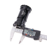 Maxbell Bike Bottom Bracket Compact for Outdoor Cycling Accessory Mountain Road Bike Black