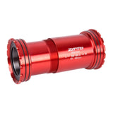 Maxbell Bike Bottom Bracket Compact for Outdoor Cycling Accessory Mountain Road Bike Red