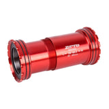 Maxbell Bike Bottom Bracket Compact for Outdoor Cycling Accessory Mountain Road Bike Red