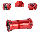 Maxbell Bike Bottom Bracket Compact for Outdoor Cycling Accessory Mountain Road Bike Red