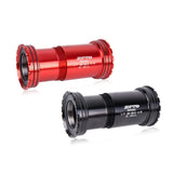 Maxbell Bike Bottom Bracket Compact for Outdoor Cycling Accessory Mountain Road Bike Red