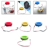 Maxbell Kids Hand Pulled Cart Interactive Toy for Sports Playground Group Activities Red