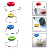 Maxbell Kids Hand Pulled Cart Interactive Toy for Sports Playground Group Activities Red