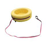 Maxbell Kids Hand Pulled Cart Interactive Toy for Sports Playground Group Activities Yellow