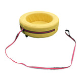 Maxbell Kids Hand Pulled Cart Interactive Toy for Sports Playground Group Activities Yellow