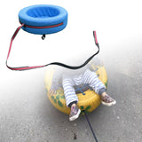 Maxbell Kids Hand Pulled Cart Interactive Toy for Sports Playground Group Activities Blue