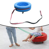 Maxbell Kids Hand Pulled Cart Interactive Toy for Sports Playground Group Activities Blue