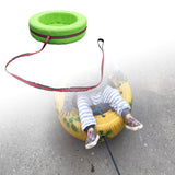 Maxbell Kids Hand Pulled Cart Interactive Toy for Sports Playground Group Activities Green