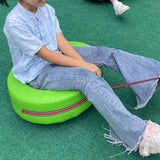 Maxbell Kids Hand Pulled Cart Interactive Toy for Sports Playground Group Activities Green