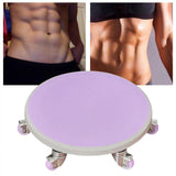 Maxbell Roller Wheel Men Women Quiet Abdominal Board for Home Gym Workout Fitness Purple