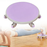 Maxbell Roller Wheel Men Women Quiet Abdominal Board for Home Gym Workout Fitness Purple