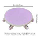 Maxbell Roller Wheel Men Women Quiet Abdominal Board for Home Gym Workout Fitness Purple