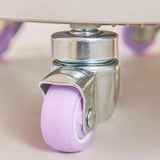 Maxbell Roller Wheel Men Women Quiet Abdominal Board for Home Gym Workout Fitness Purple