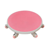 Maxbell Roller Wheel Men Women Quiet Abdominal Board for Home Gym Workout Fitness Pink