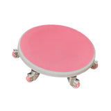Maxbell Roller Wheel Men Women Quiet Abdominal Board for Home Gym Workout Fitness Pink