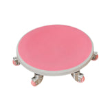 Maxbell Roller Wheel Men Women Quiet Abdominal Board for Home Gym Workout Fitness Pink