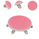 Maxbell Roller Wheel Men Women Quiet Abdominal Board for Home Gym Workout Fitness Pink