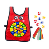 Maxbell Dodgeball Game for Kids for Children Party with 5 Colorful Ribbons Toss Game Red