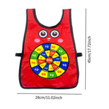 Maxbell Dodgeball Game for Kids for Children Party with 5 Colorful Ribbons Toss Game Red