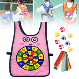 Maxbell Dodgeball Game for Kids for Children Party with 5 Colorful Ribbons Toss Game Pink