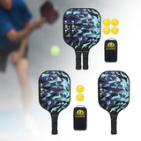 Maxbell Pickleball Paddle Premium 14mm Thickness for Player Sport Supplies Men Women 2 Paddle 4 Balls Bag