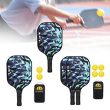 Maxbell Pickleball Paddle Premium 14mm Thickness for Player Sport Supplies Men Women 2 Paddle 4 Balls Bag