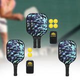 Maxbell Pickleball Paddle Premium 14mm Thickness for Player Sport Supplies Men Women 2 Paddle 4 Balls Bag