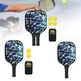 Maxbell Pickleball Paddle Premium 14mm Thickness for Player Sport Supplies Men Women 2 Paddle 4 Balls Bag