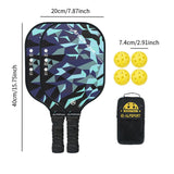 Maxbell Pickleball Paddle Premium 14mm Thickness for Player Sport Supplies Men Women 2 Paddle 4 Balls Bag