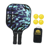 Maxbell Pickleball Paddle Premium 14mm Thickness for Player Sport Supplies Men Women 2 Paddle 4 Balls Bag