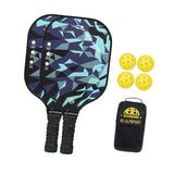 Maxbell Pickleball Paddle Premium 14mm Thickness for Player Sport Supplies Men Women 2 Paddle 4 Balls Bag