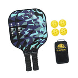 Maxbell Pickleball Paddle Premium 14mm Thickness for Player Sport Supplies Men Women 2 Paddle 4 Balls Bag
