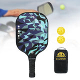 Maxbell Pickleball Paddle Premium 14mm Thickness for Player Sport Supplies Men Women 1 Paddle 2 Balls Bag