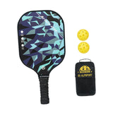 Maxbell Pickleball Paddle Premium 14mm Thickness for Player Sport Supplies Men Women 1 Paddle 2 Balls Bag