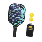 Maxbell Pickleball Paddle Premium 14mm Thickness for Player Sport Supplies Men Women 1 Paddle 2 Balls Bag
