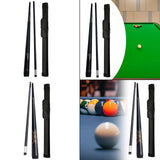 Maxbell 1/2 Split Pool Cue Billiard Stick for Enthusiasts Billiard Players Beginners Silver