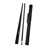 Maxbell 1/2 Split Pool Cue Billiard Stick for Enthusiasts Billiard Players Beginners Silver