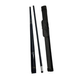 Maxbell 1/2 Split Pool Cue Billiard Stick for Enthusiasts Billiard Players Beginners Silver