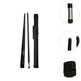 Maxbell 1/2 Split Pool Cue Billiard Stick for Enthusiasts Billiard Players Beginners Silver