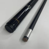 Maxbell 1/2 Split Pool Cue Billiard Stick for Enthusiasts Billiard Players Beginners Silver