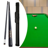 Maxbell 1/2 Split Pool Cue Billiard Stick for Enthusiasts Billiard Players Beginners Gold