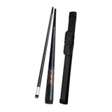 Maxbell 1/2 Split Pool Cue Billiard Stick for Enthusiasts Billiard Players Beginners Gold