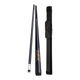 Maxbell 1/2 Split Pool Cue Billiard Stick for Enthusiasts Billiard Players Beginners Gold