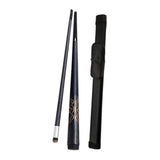 Maxbell 1/2 Split Pool Cue Billiard Stick for Enthusiasts Billiard Players Beginners Gold