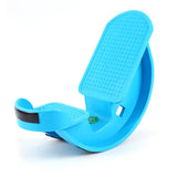 Maxbell Foot Rocker Workout Standing Calf Stretcher for Flexibility Balance Exercise Blue
