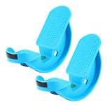 Maxbell Foot Rocker Workout Standing Calf Stretcher for Flexibility Balance Exercise Blue