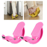 Maxbell Foot Rocker Workout Standing Calf Stretcher for Flexibility Balance Exercise Pink